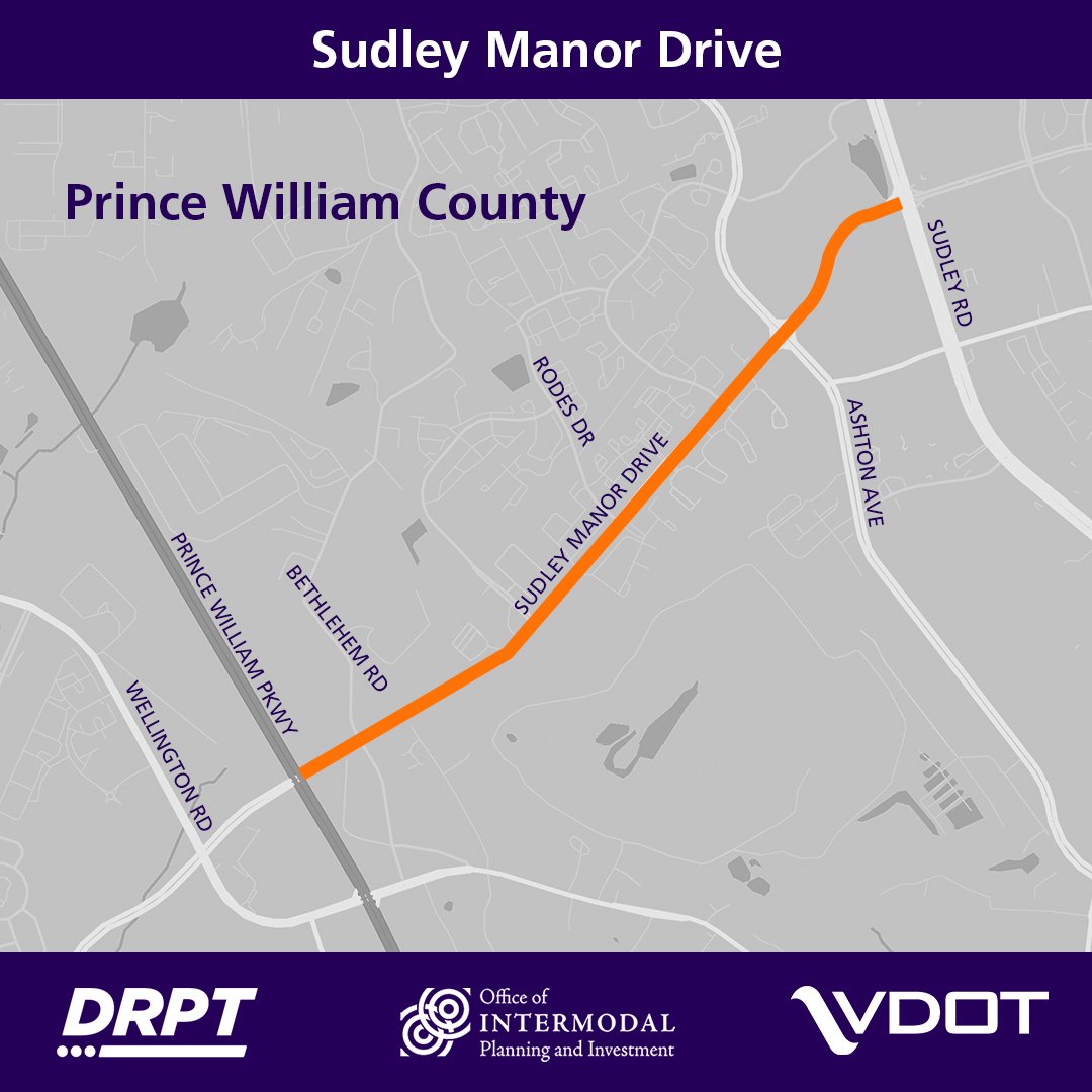 Hey, Prince William County! VDOT wants to hear from you. Provide input about potential improvements on Sudley Manor Dr. from Prince William Pkwy. to Sudley Rd.

➡️ Take the survey through June 16: bit.ly/4mFLEU1