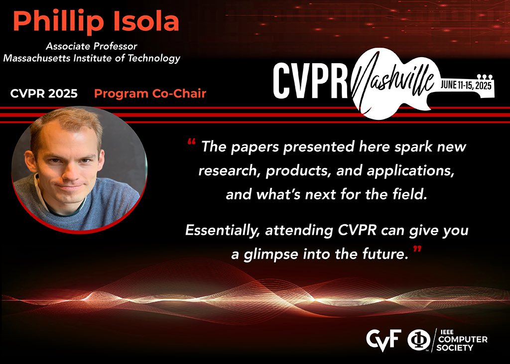 #CVPR2025 received 13,008 paper submissions—a 13% increase over 2024—but only 22% were accepted. Join us in technical sessions starting Friday to hear the work that’s shaping the future of #computervision and #AI. cvpr.thecvf.com/Conferences/20…