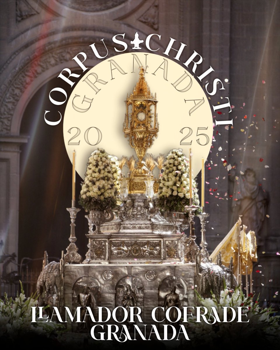 | CORPUS CHRISTI 2025 |

Este es el cartel realizado por mí de cara a la festividad del Corpus Christi se nuestra ciudad, Granada.

<a href="/SacramentalG/">Hdad. Sacramental del Sagrario-Catedral de Granada</a>