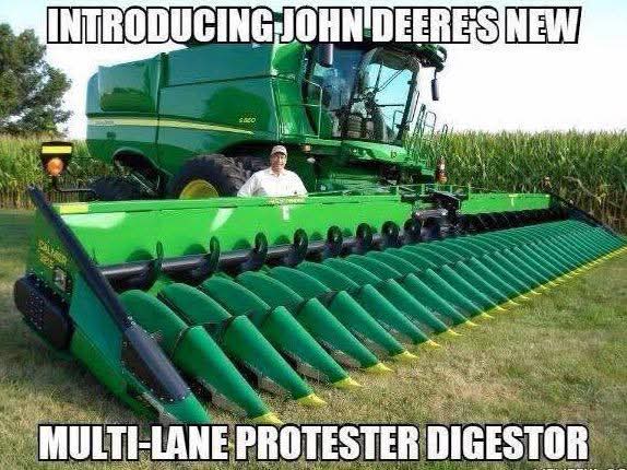 AndrewYutzy's tweet photo. Protester digester ! https://t.co/oGbvypGFam