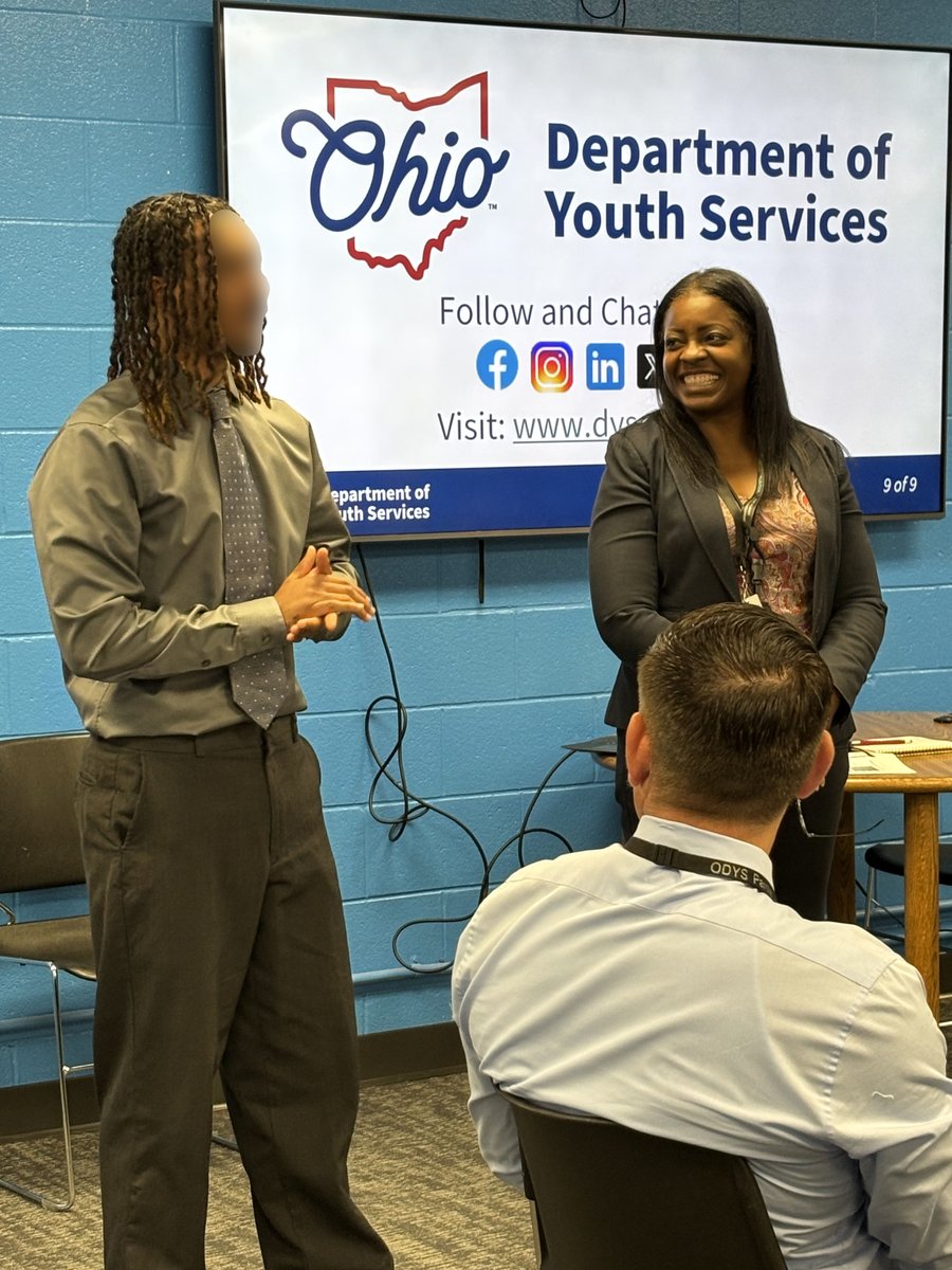 Four new juvenile judges recently visited our Circleville facility for a understanding of what happens to youth when they're sentenced to DYS.
Thanks to Judges Bennett (Scioto Co.), Engler (Trumbull), Kreitzer (Stark), &amp; Stoner (Lucas) for learning how we transform &amp; save lives.