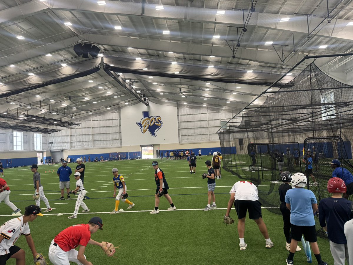 Boswell Baseball (@baseballboswell) on Twitter photo Day 1 Campers of the day for 7th-9th,
Jay, Julian, and Alec!! Attitude and effort carry you a long way!
We are blessed with the facilities we have to continue to grind through inclimate weather. Shared with middle school S&C, <a href="/BoswellSoccer/">Boswell Pioneers Soccer</a> , and <a href="/BosSoftball/">Boswell Softball</a> today!! Day 1 Campers of the day for 7th-9th,
Jay, Julian, and Alec!! Attitude and effort carry you a long way!
We are blessed with the facilities we have to continue to grind through inclimate weather. Shared with middle school S&C, <a href="/BoswellSoccer/">Boswell Pioneers Soccer</a> , and <a href="/BosSoftball/">Boswell Softball</a> today!!