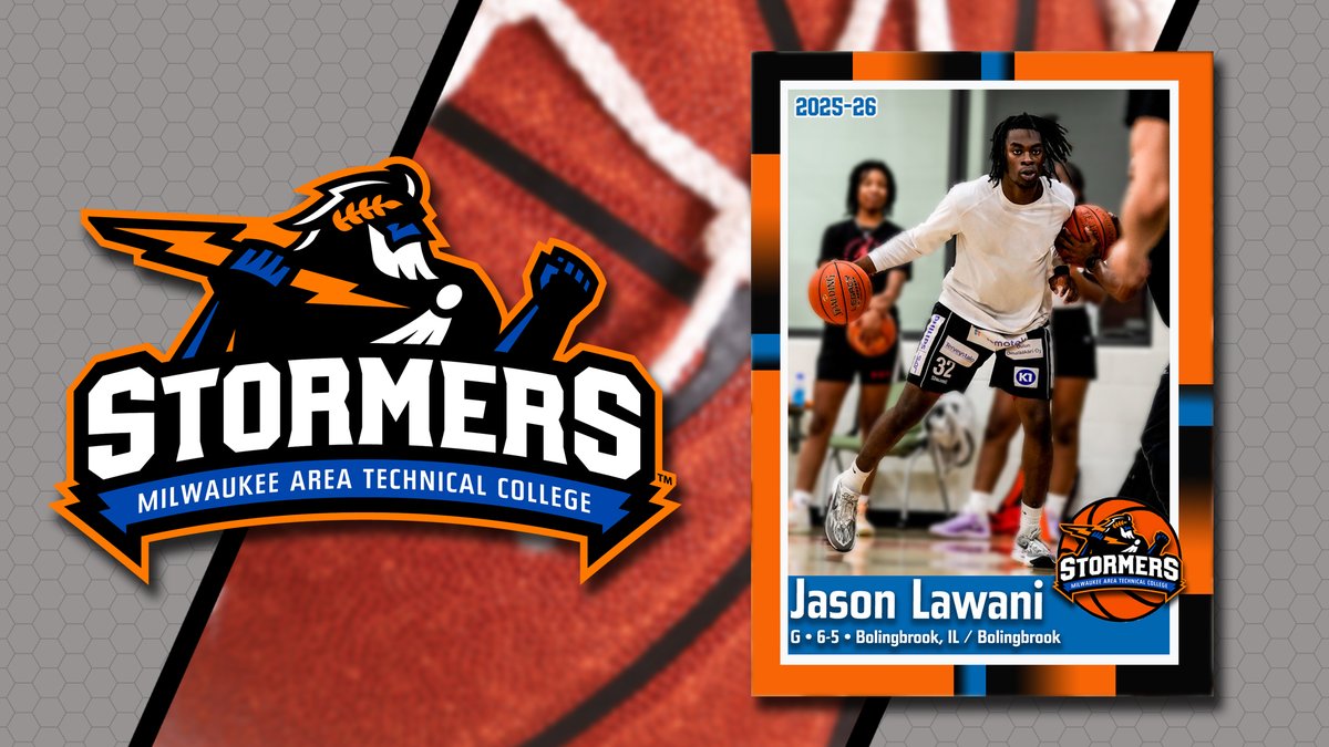 MATC Men’s Basketball Signs Jason Lawani 

Full Story: 
matcstormers.com/news/2025/6/11…