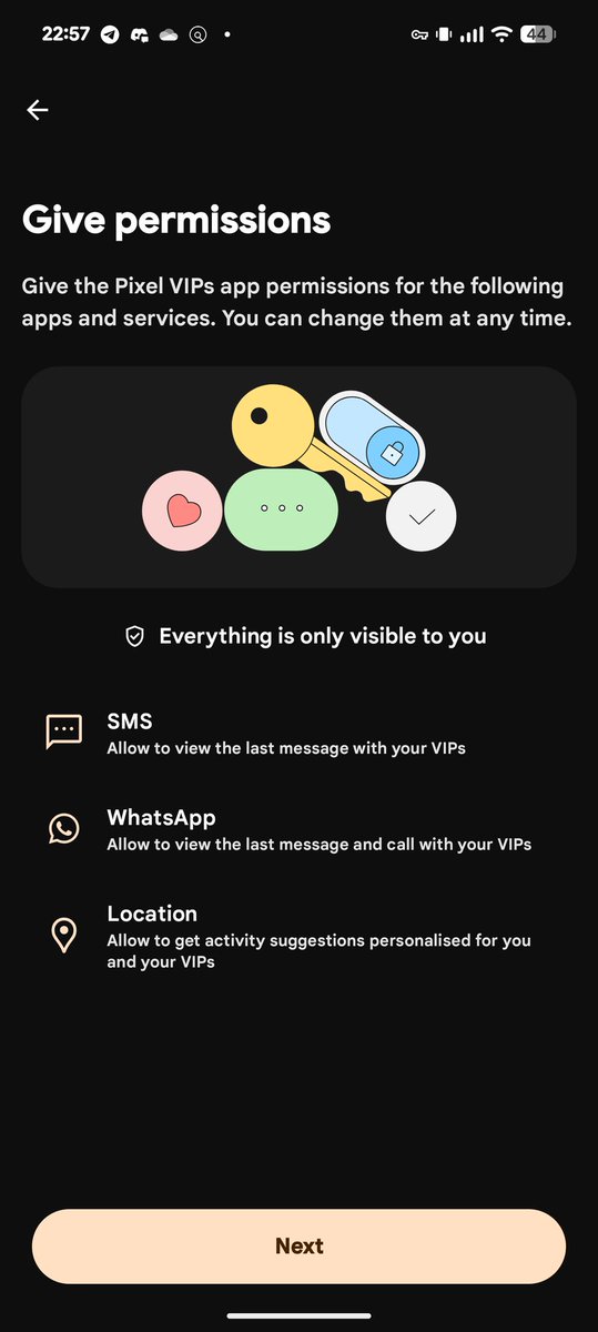 SJE1981's tweet photo. Loving the new 'Besties (VIP)' #PixelFeatureDrop on my #Pixel8Pro! 
The UI is slick, the potential for app integration is huge &amp; the dragons approve 😉. Superb work, @madebygoogle! What app do you want to see integrated first?
#TeamPixel #Android16 #Tech #UIUX #MadebyGoogle https://t.co/ZPckhfKfki