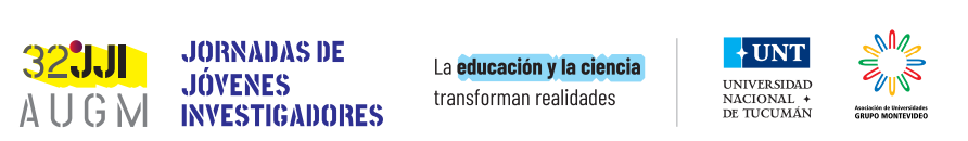 Abierta la convocatoria para las 32 Jornadas de Jóvenes Investigadores: “La educación y la ciencia trasforman realidades”. 5, 6 y 7 de Noviembre, Universidad Nacional de Tucumán, San Miguel de Tucumán, Argentina.
Infórmate en tu Universidad.
32jji.unt.edu.ar/convocatoria/