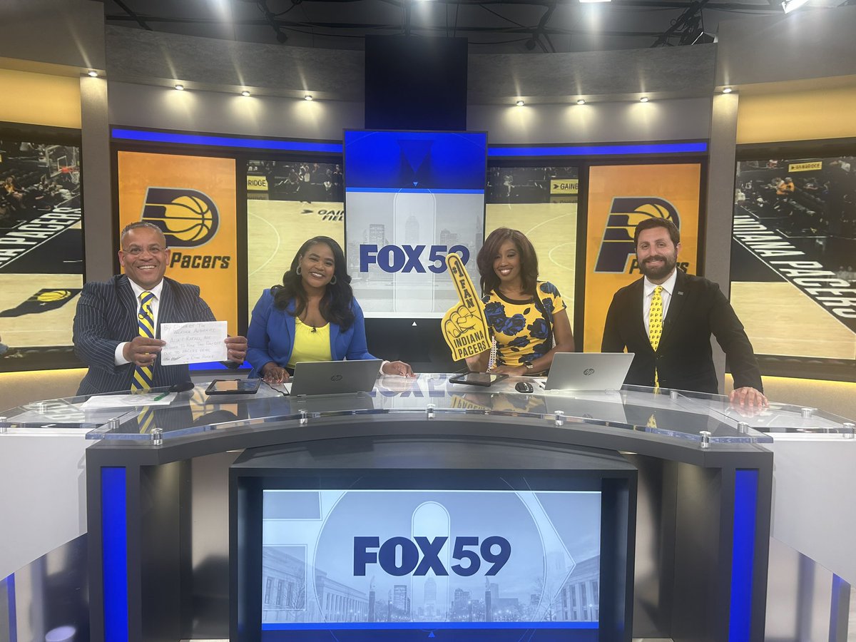 RafaelOnTV's tweet image. We are Pacers Proud ! Thanks to @EthanRosuckWX who’s using his Weather Authority to give us Thursday off to rest our voices from tonight’s cheering. @AliaBonTV @newsladyB @FOX59 @CBS4Indy