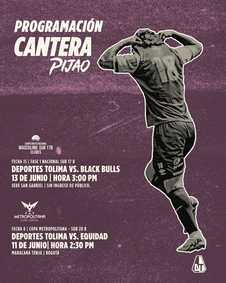 Programación | ¡Vamos Tolima!