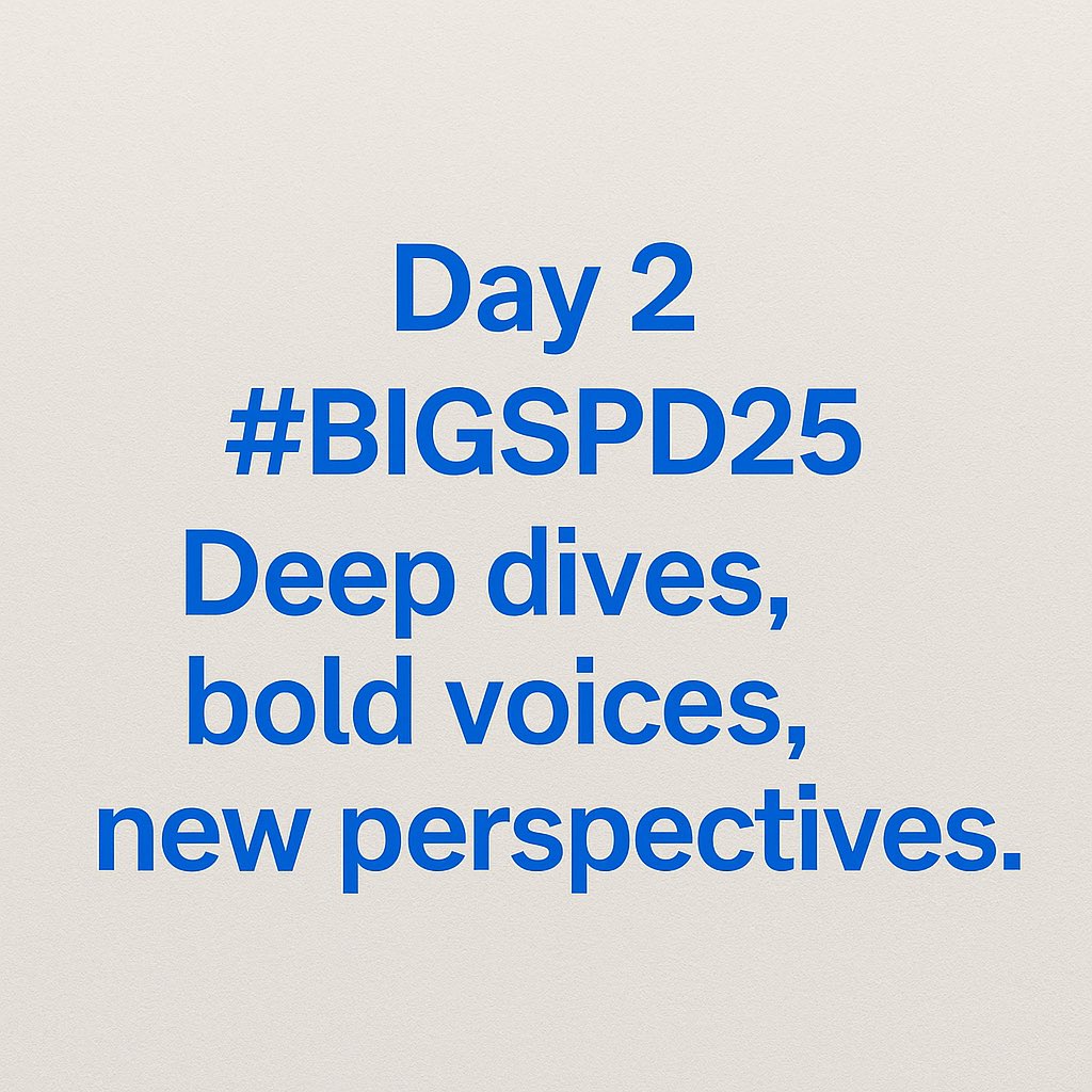 livingminduk's tweet photo. 🧵 Day 2 at #BIGSPD25
From autism &amp; PD to privatisation, DBT, lived experience, and co-production : https://t.co/57X0BvyrOn