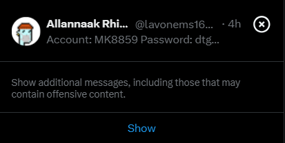 i hate twitter DM, why are actual dm request goes into the additional message, but trash like this are in the message request?! what's the point of having a different place for additional messages?!