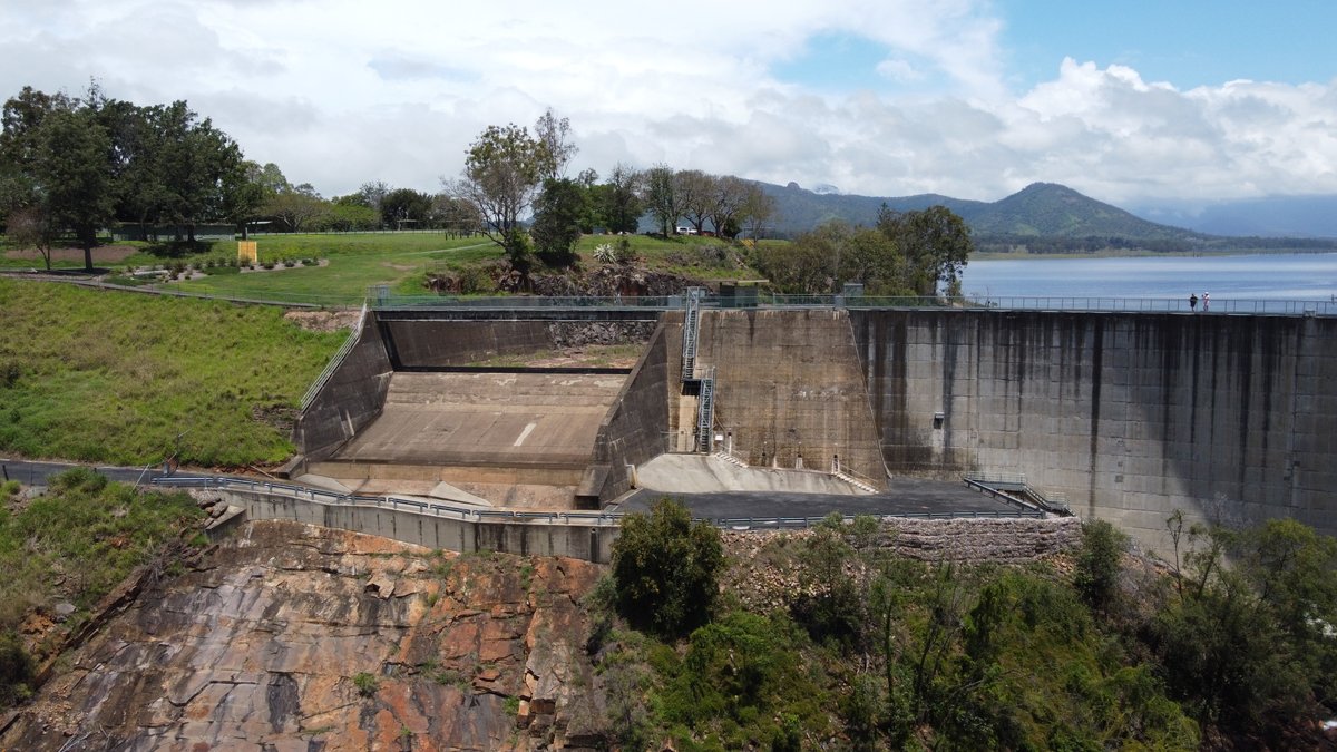 Moogerah Dam is no longer spilling excess water. Details bit.ly/1dPqmtc