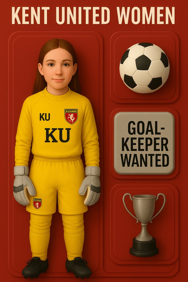 KUFCWomen's tweet image. Goal keeper wanted 

form.jotform.com/250973756918069