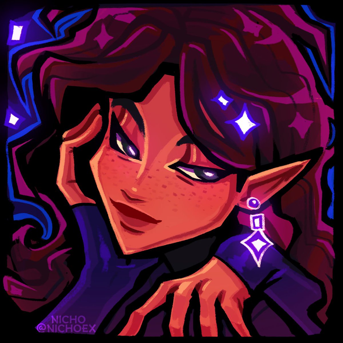 n1choEX's tweet image. yep, that&apos;s me!! :D
#art