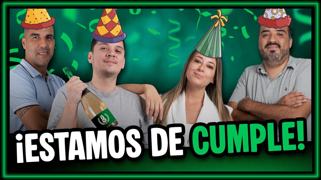 Futbol Champán (@futbolchampanpe) on Twitter photo 365 días de este proyecto que alegra nuestras mañanas 😆, nos regaló una pequeña familia 🫶 y una comunidad increíble 🥳🍾. Gracias por acompañarnos de 9-11 am para pasarla bien ✌️ haciendo lo que más nos gusta: 🎙️⚽️.
<a href="/EnriquedelaRosa/">Enrique de la Rosa</a> <a href="/albarracinpaulo/">Paulo Albarracín</a> <a href="/VaneAlmenara/">Vanessa Almenara</a> <a href="/chapa_nomas/">Jorge Alonso Cuba Piedra</a> 365 días de este proyecto que alegra nuestras mañanas 😆, nos regaló una pequeña familia 🫶 y una comunidad increíble 🥳🍾. Gracias por acompañarnos de 9-11 am para pasarla bien ✌️ haciendo lo que más nos gusta: 🎙️⚽️.
<a href="/EnriquedelaRosa/">Enrique de la Rosa</a> <a href="/albarracinpaulo/">Paulo Albarracín</a> <a href="/VaneAlmenara/">Vanessa Almenara</a> <a href="/chapa_nomas/">Jorge Alonso Cuba Piedra</a>