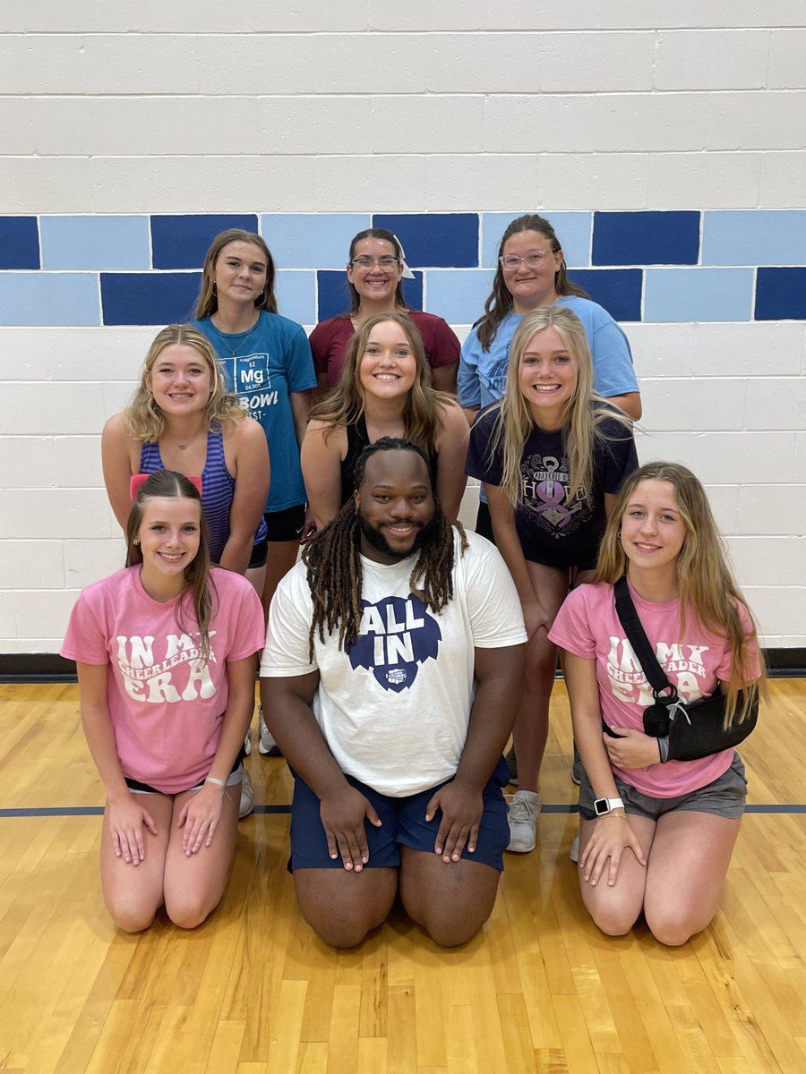 The SW Cheerleaders finished their 3-day camp with their NCA Cheer Instructor, Andrew. They learned dances, cheers, and chants. Each day brought more challenges, but they worked together as a team, learned every dance, and had a blast! It’ll be a great year!