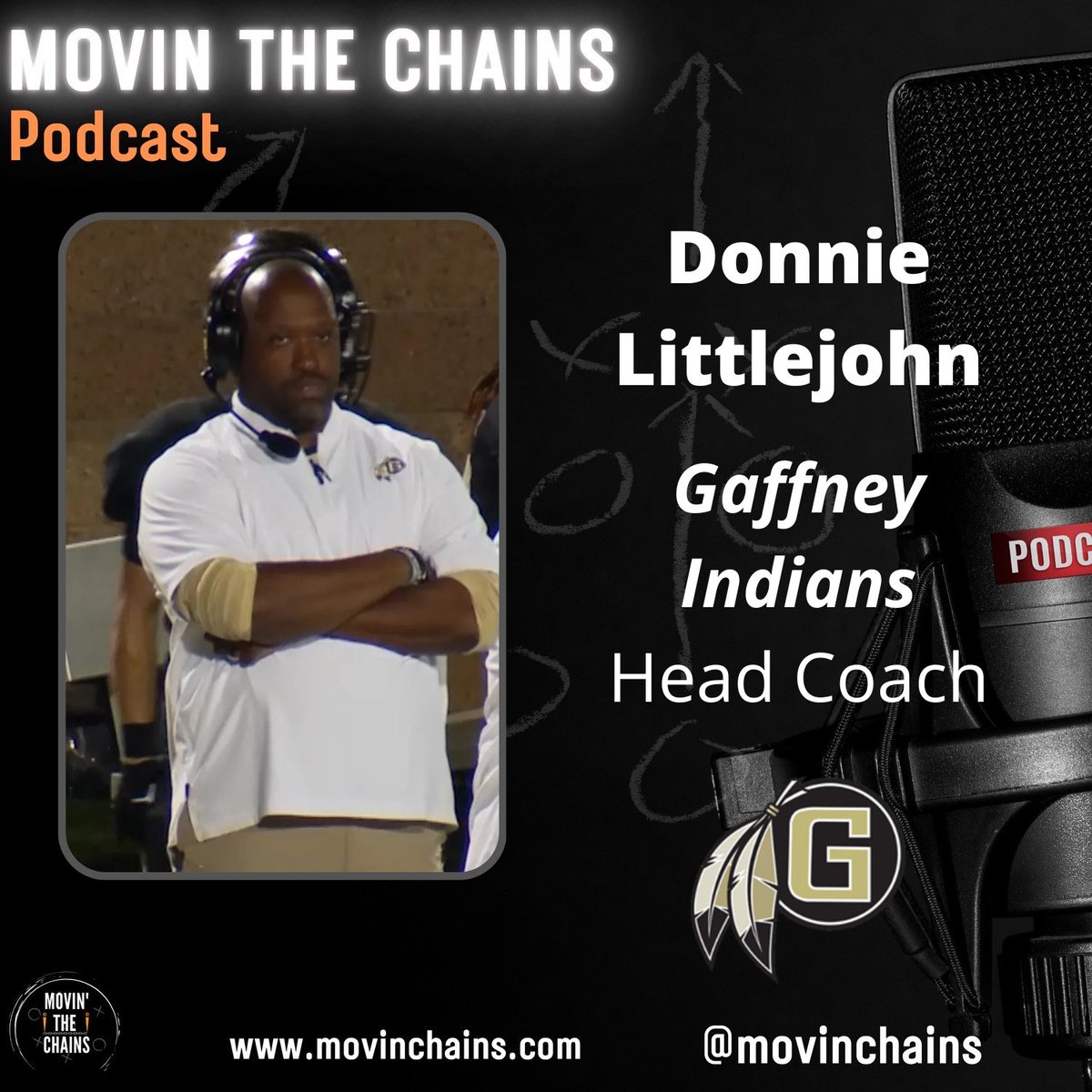 🎙️Donnie Littlejohn, Gaffney Indians New HC 

🏈<a href="/IndianNupe/">Coach LJ</a> joins MTC to talk all things <a href="/GaffneyFootball/">Gaffney Football</a>!
🎯 His coaching journey
🏟️ Leading his alma mater
⚡ The Reservation atmosphere
👀 Players to watch &amp; more!

🗓️ Premieres THURSDAY <a href="/7p/">𓆩 Ꮇ Ꮥ Ꮋ 𓆪</a>
⬇️
🔗LINK BELOW/IN BIO