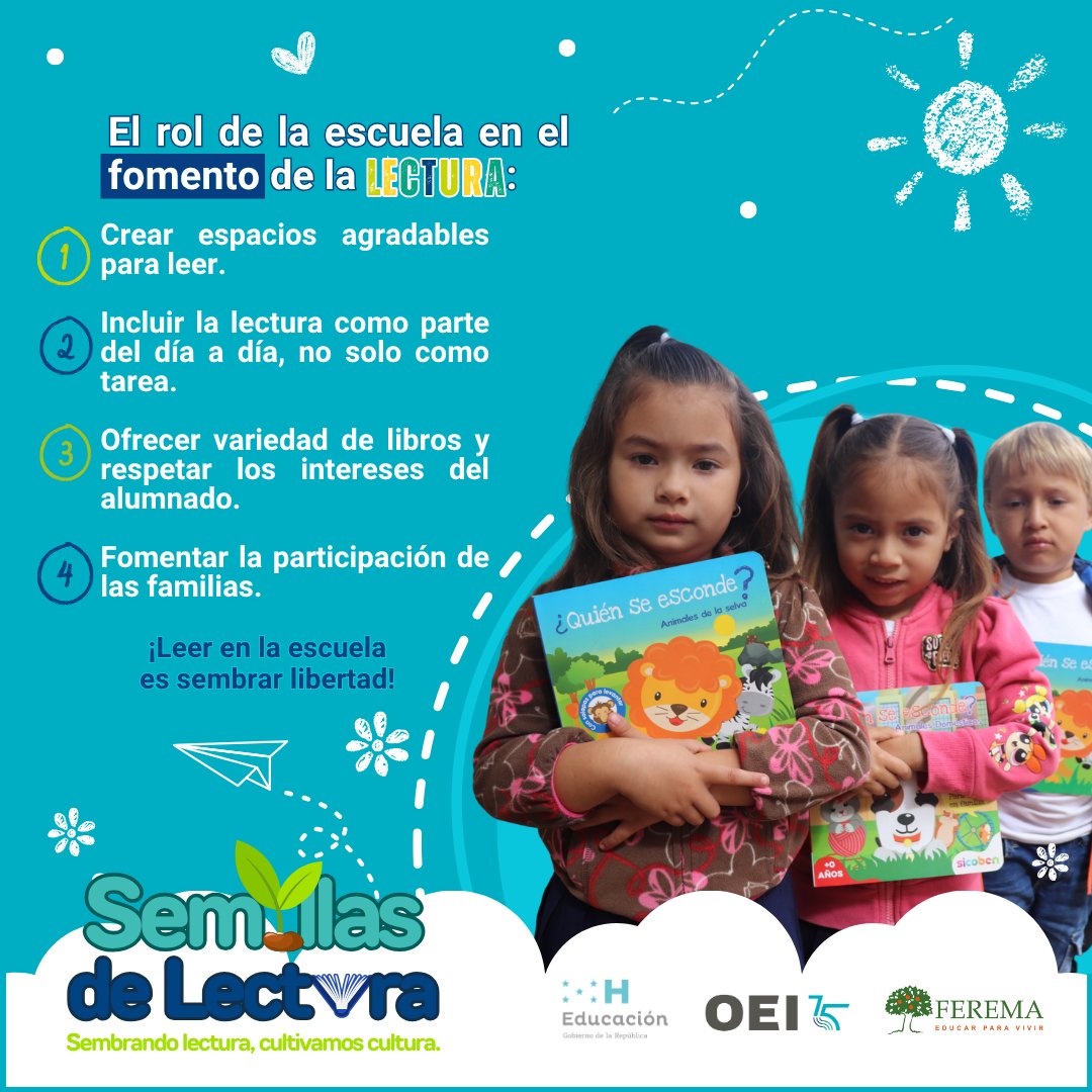 oeiHonduras's tweet photo. 👀 Leerles no es solo enseñarles a leer…
Es mirar el mundo con ellos, una página a la vez. 🌍📖
#OEIHonduras #Ferema #Seduc #SemillasDeLectura #InfanciasLectoras https://t.co/oPOHypVD99