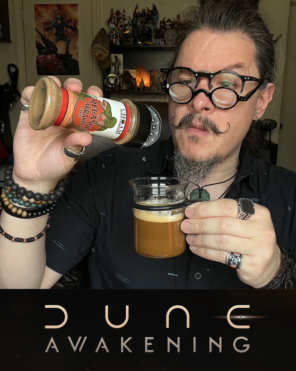 As a long time fan of this world and its many iterations, I’m beyond grateful to be the voice of Harvester Radio, Cato Cryx, Ufim, Droba and others througout this mindbloaing game.

LONG LIVE THE FIGHTERS.

#Dune #DuneAwakening #VideoGames #VoiceOver