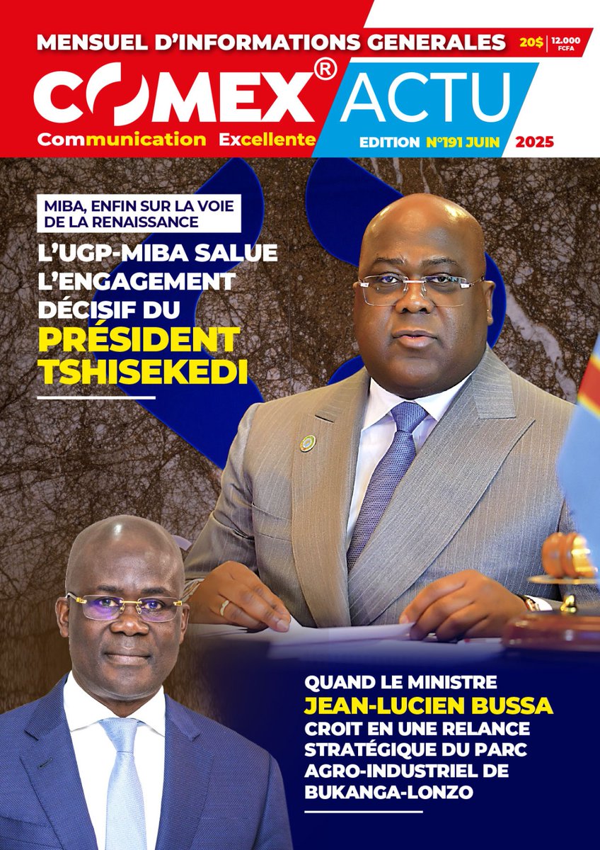 OEyenga81664's tweet image. @RDC_BUKANGA_LONZO
Ce mercredi 11 juin 2025, Son Excellence Jean-Lucien Bussa, Ministre du Portefeuille, a effectué une visite officielle au Parc-agro Industriel , Cette démarche s’inscrit dans le cadre de la relance de travaux @presidence_RDC, #Fasthi13