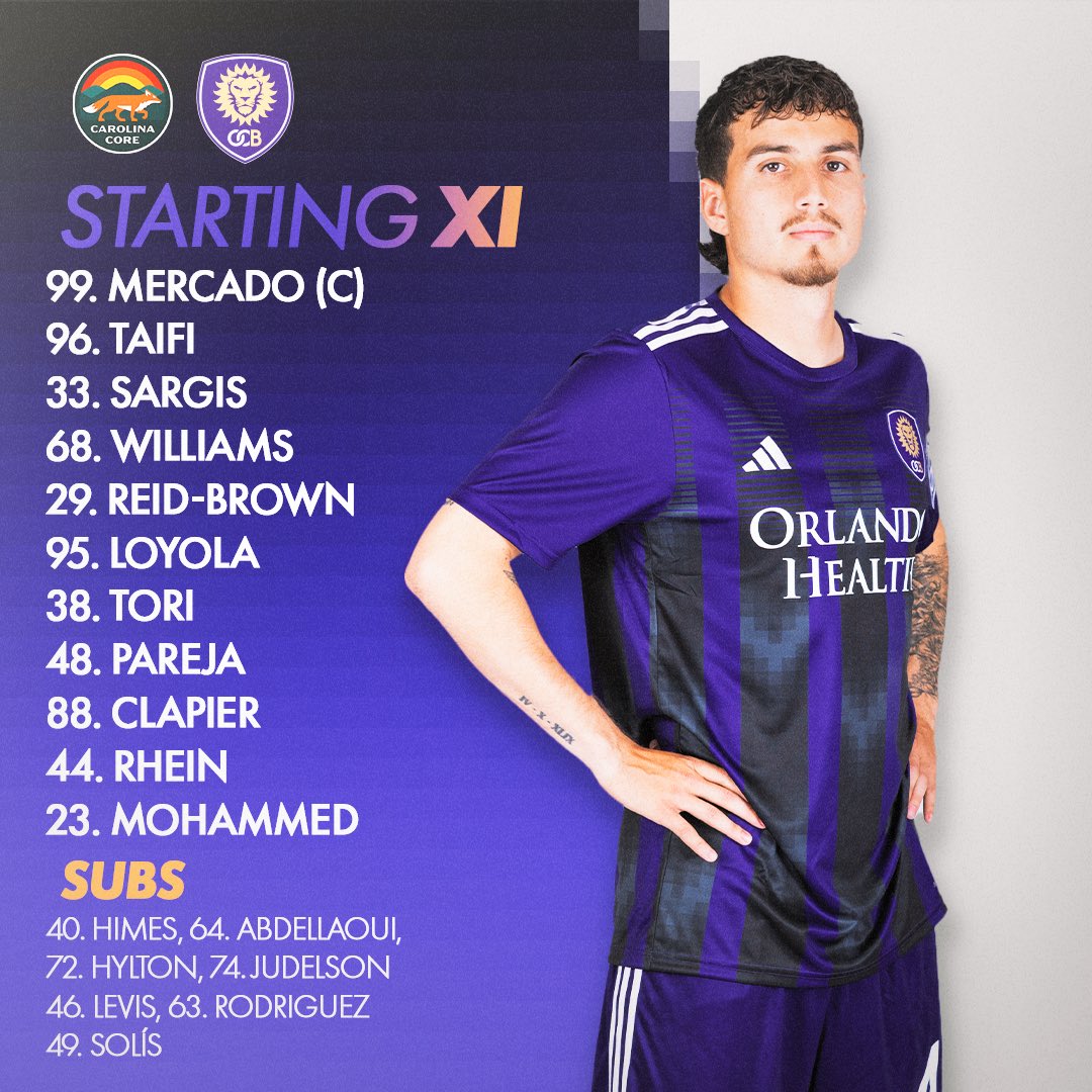 Our squad is set 👊