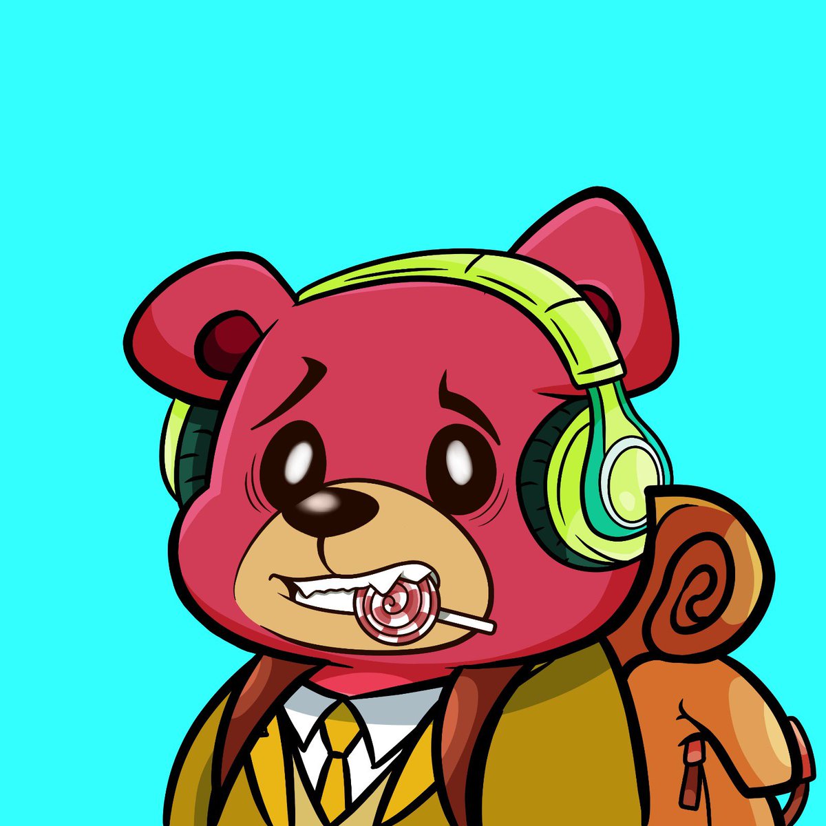 🚨 Incoming bear alert!

🧸 Tactical teddy on a mission
🔴 Laser eyes? Engaged.
🎒 Backpack? Packed with alpha.

Ready to mint? Or just staring into your soul?

#TeddiesNFT #NFTDrop #ApeChainNFT #Web3Art
🤣 Real question: Would you win a staring contest with him?