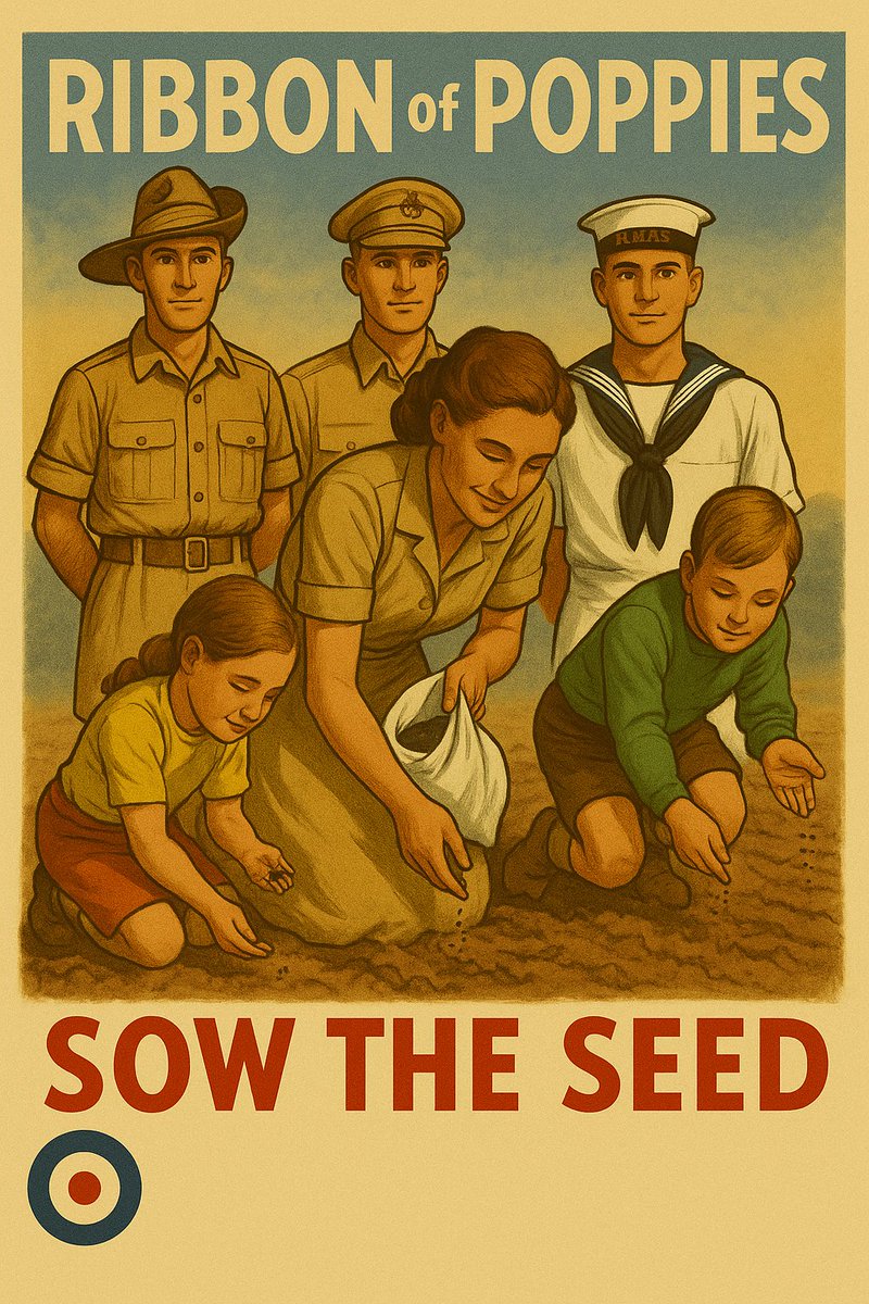 The Memorial Mob 🇬🇧 (@thememorialmob) on Twitter photo #VJDay80 is just over 2 months away.
Why not create a living memorial in the shape of a <a href="/RibbonofPoppies/">Ribbon of Poppies 🌸 🌎 🌸</a> to remember the debt we owe.
#SowTheSeed of remembrance.
Pledge for free to honour the deeds of those who never came home from the Far East. 👇
eventbrite.co.uk/e/ribbon-of-po… #VJDay80 is just over 2 months away.
Why not create a living memorial in the shape of a <a href="/RibbonofPoppies/">Ribbon of Poppies 🌸 🌎 🌸</a> to remember the debt we owe.
#SowTheSeed of remembrance.
Pledge for free to honour the deeds of those who never came home from the Far East. 👇
eventbrite.co.uk/e/ribbon-of-po…