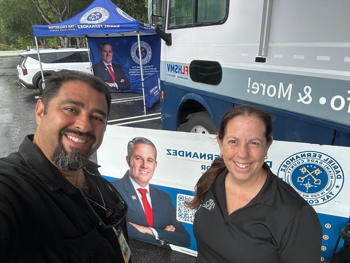 Grateful for a successful FLOW clinic. Thank you to to Miami-Dade County Tax Collector Dariel Fernandez, along with Angel and Julio from his office, for their commitment to serving our community. Thanks to their efforts, many CABA Pro Bono Clients are happy new drivers.