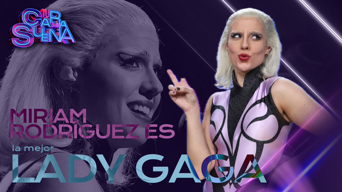 y finalmente la mejor Lady Gaga de la historia de #TCMS es, según lo que habéis votado, MIRIAM RODRÍGUEZ