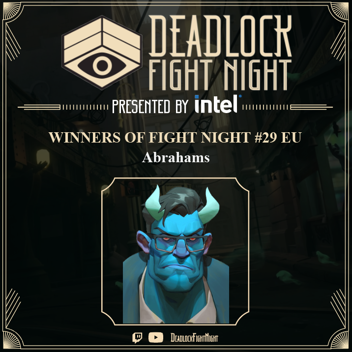 Two in a row for big blue in EU! Congratulations to Abrahams!