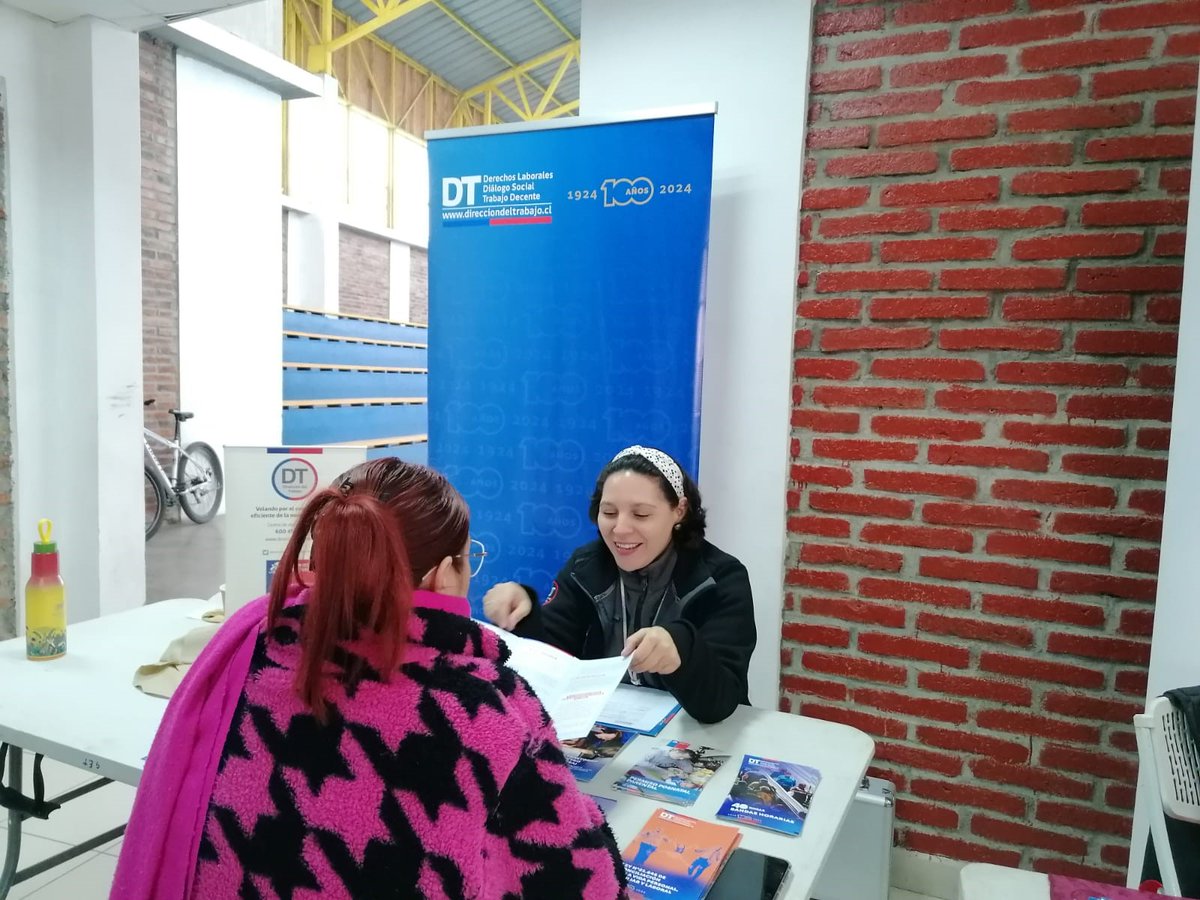 Hoy, en la localidad de Rosario, equipo de la Inspección Comunal del Trabajo de Rengo, participó en actividad de Gobierno en Terreno, acercando la información y orientación a los trabajadores y trabajadoras