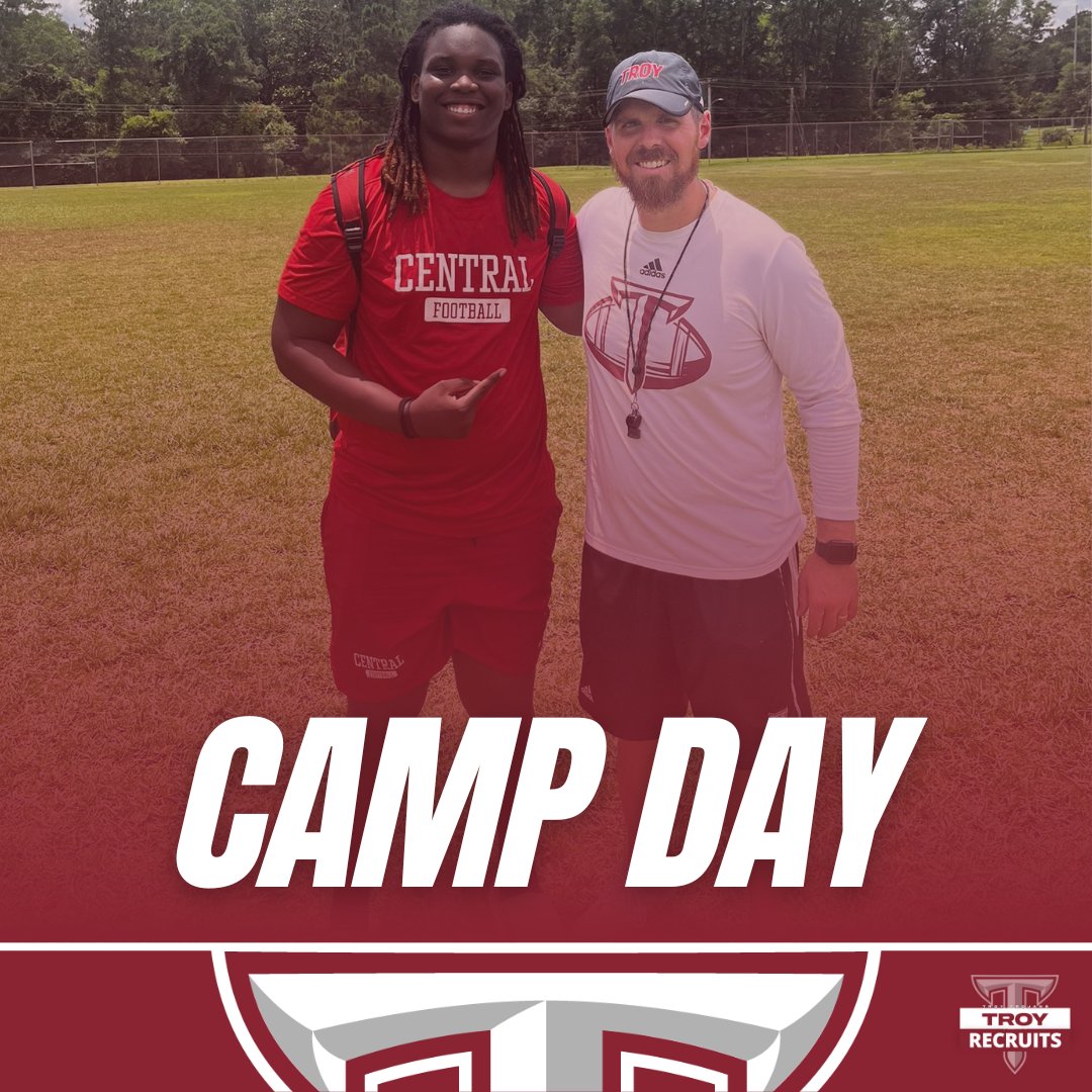 TroyReport (@troy_report) on Twitter photo SUMMER CAMP: C/0 2027 Troy Trojans
<a href="/TroyTrojansFB/">Troy Trojans Football 8x⚔️</a> hosted 6'4 271lbs LT/OL Jayden Travis-Williams <a href="/KyntrelTravis/">Jayden "BIG TRAV" Williams 🥞</a> from Central High School Tuscaloosa for Summer Camp June 11th.
He said he "Had a great day at Troy today!!!"
Williams was offered by Troy in January 2025.
Offers SUMMER CAMP: C/0 2027 Troy Trojans
<a href="/TroyTrojansFB/">Troy Trojans Football 8x⚔️</a> hosted 6'4 271lbs LT/OL Jayden Travis-Williams <a href="/KyntrelTravis/">Jayden "BIG TRAV" Williams 🥞</a> from Central High School Tuscaloosa for Summer Camp June 11th.
He said he "Had a great day at Troy today!!!"
Williams was offered by Troy in January 2025.
Offers