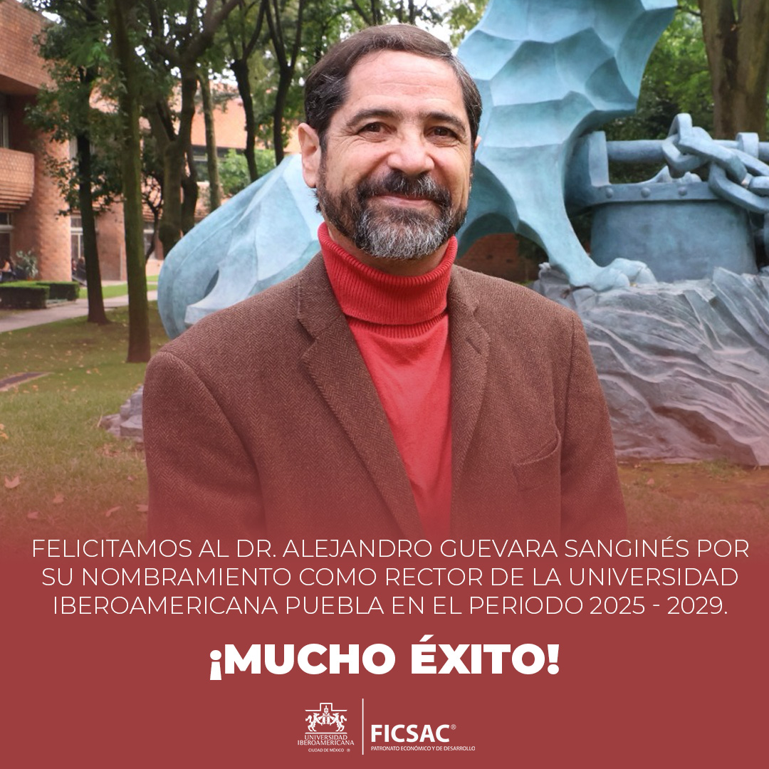 Celebramos el nombramiento del Dr. Alejandro Guevara Sanginés como Rector de la <a href="/IberoPuebla/">IBERO Puebla</a>.
Desde el Patronato, le deseamos una gestión llena de logros, diálogo y compromiso con la comunidad universitaria.