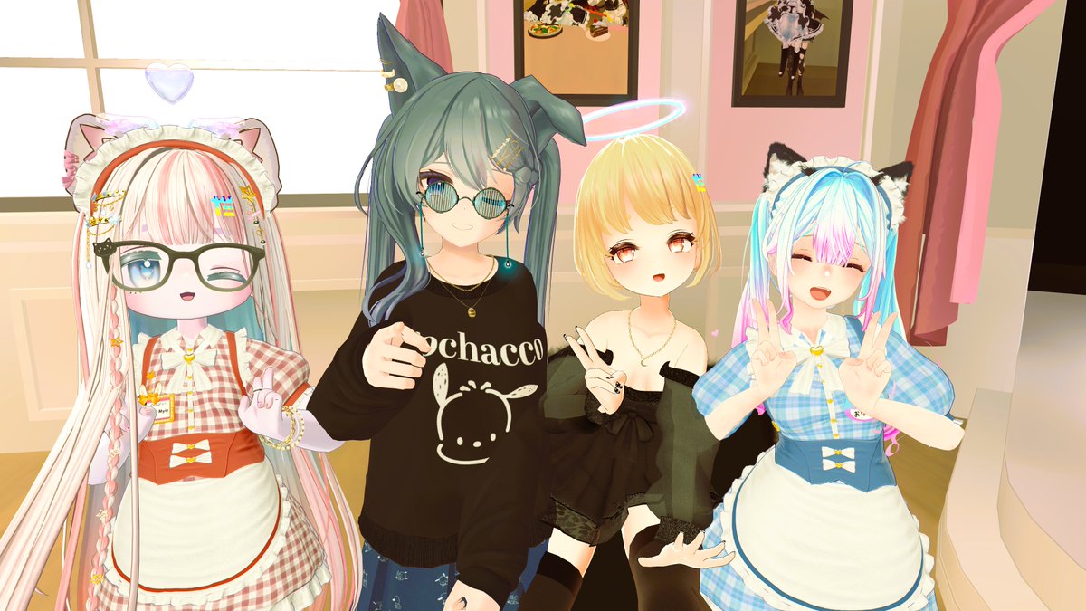 だまここサマとにあサマ
ご帰宅ありがとうございました！
初キャスト初ご主人様のお2人をお迎えできて幸せでした～🐰