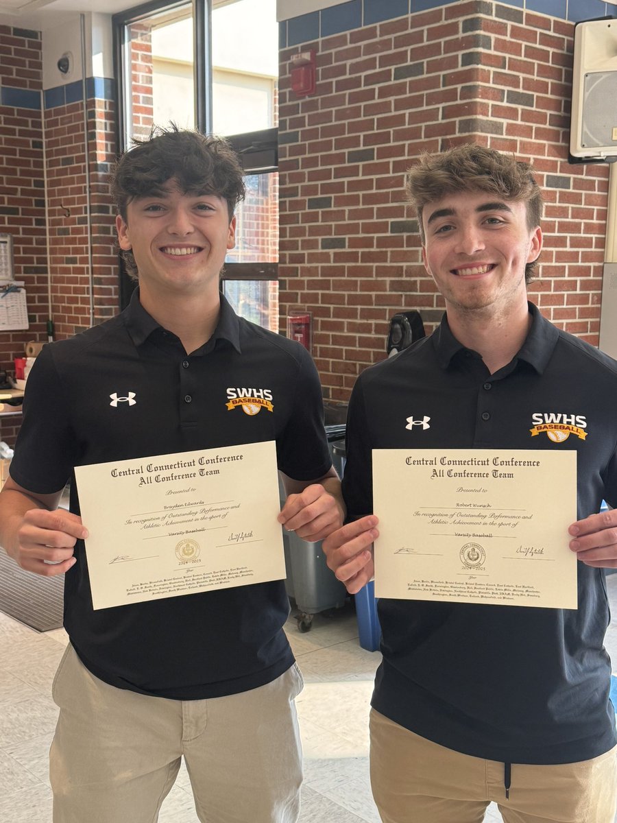 Honored to be selected to the CCC All Conference team for the 2nd year in a row! <a href="/amac1619/">Adam McLaughlin</a> <a href="/SWLegionBBall/">SW Legion Baseball</a> <a href="/PBNewEngland/">Prep Baseball New England</a> @GameTimeCT <a href="/RobbyWunsch1/">Robby Wunsch</a>
