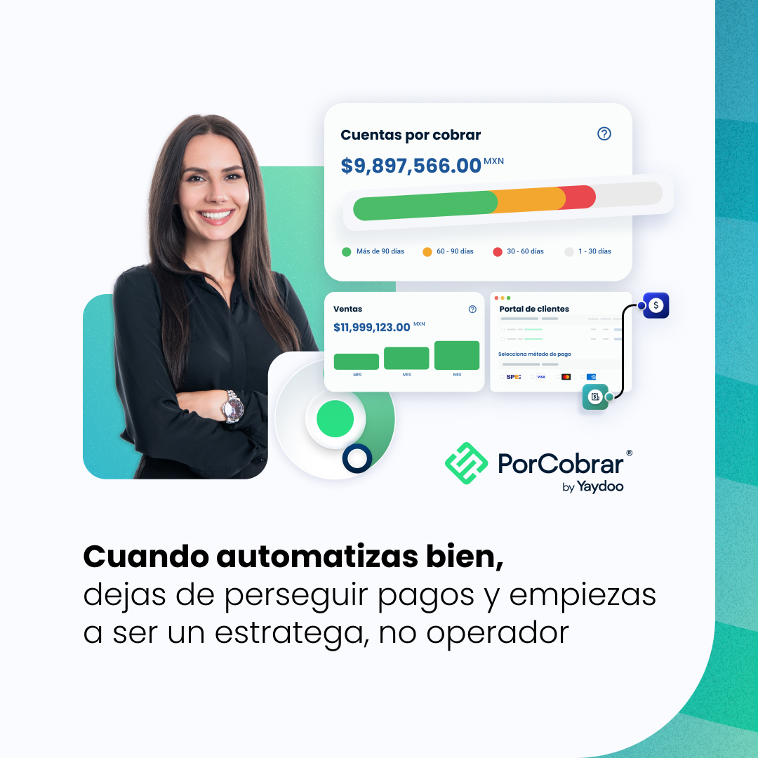 Cuando automatizas bien, dejas de perseguir pagos
y empiezas a tomar decisiones con impacto.

Lidera, no operes.