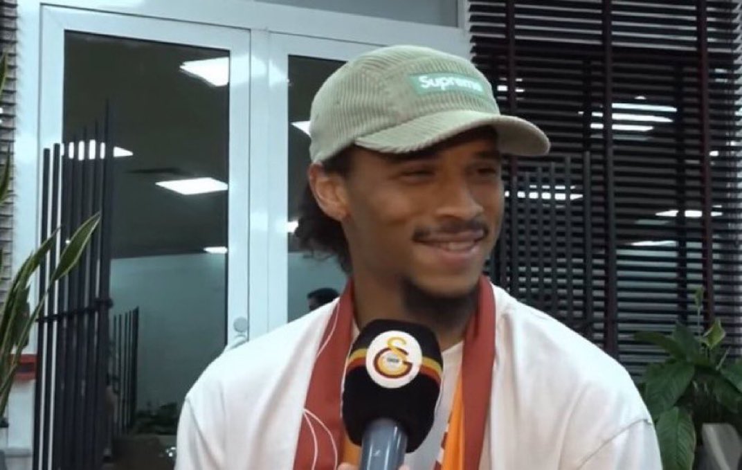Leroy Sane: "Galatasaray'a geldiğim için inanılmaz mutluyum."