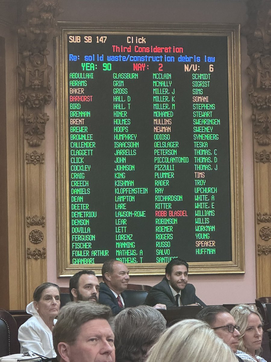clickforohio's tweet photo. I want to thank Ranking Member @RepBrewer for his leadership in the Community Revitalization Committee. Thanks to him we have been able to pass bipartisan legislation like #KeithsLaw #HB144 and #SB147. Both bills will improve the lives of everyday Ohioans. https://t.co/vSAgw9cgPe