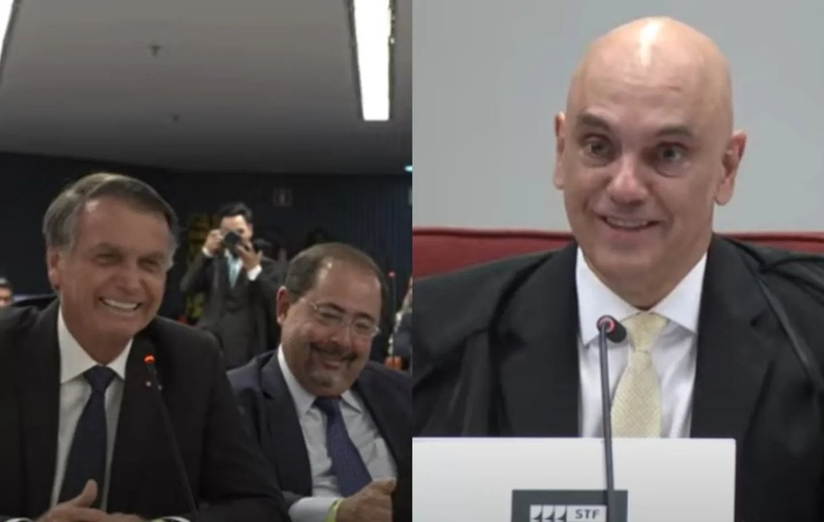 Bolsonaro chama defensores("patriotas") de intervenção militar de “malucos” no STF. “Tem sempre maluco que fica com ideia de intervenção militar”, afirmou o ex-presidente.