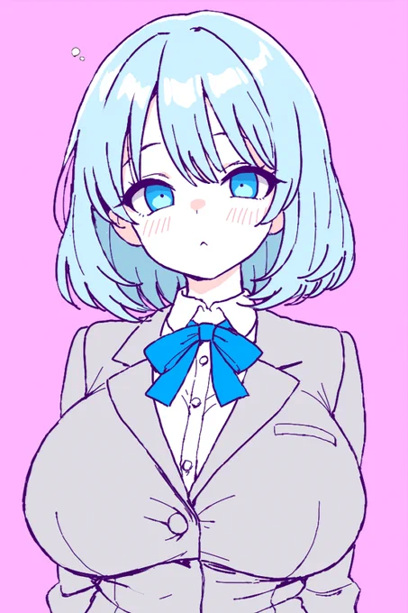 性癖女OC落書き こおりタイプ(適当)