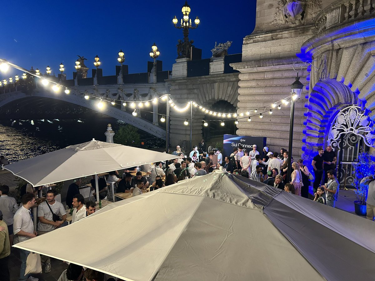 blockvisionhq's tweet photo. First Sui Connect event in France Amazing energy in Paris — the community showed up strong and interest is growing fast
Sui dreams Paris ✨ https://t.co/d1oKN8XZwo