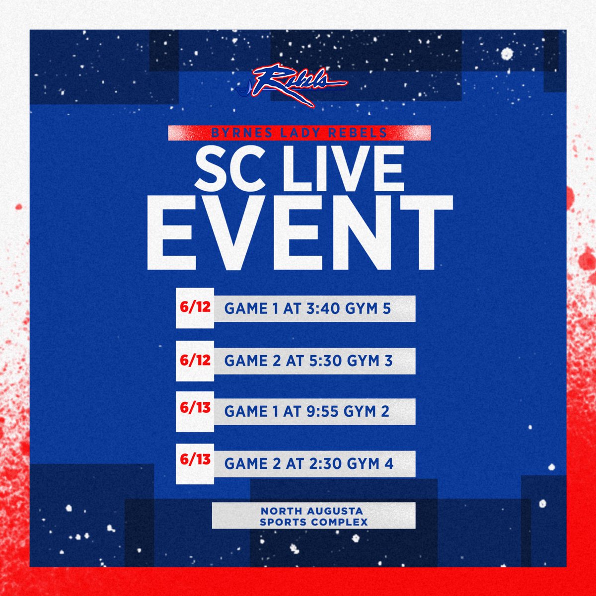 Lady Rebs Basketball (@runninladyrebs) on Twitter photo We are excited to be heading to the SC Live Event Thursday and Friday! Thank you to <a href="/SCBCA/">South Carolina Basketball Coaches Association</a> for making this event happen for all our female basketball players! #growthegame We are excited to be heading to the SC Live Event Thursday and Friday! Thank you to <a href="/SCBCA/">South Carolina Basketball Coaches Association</a> for making this event happen for all our female basketball players! #growthegame
