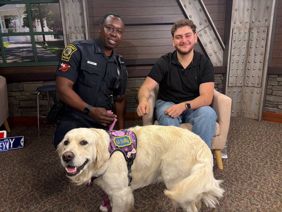 Stay tuned to hear all about NHS Student, Author and Illustrator Peter Jeneid talk about his collaboration with the Norwood Police Department and School Resource Officer Geoff Baguma on his new book "Adventures with Mustang Sally" 🐶