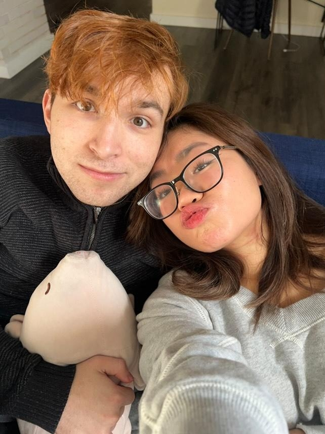 So I just want to say I love my girlfriend so much. I don't talk about her much publicly since we both want our personal lives to remain private but I just want to put out there that she is the most incredible amazing girl and my best friend and I love her.