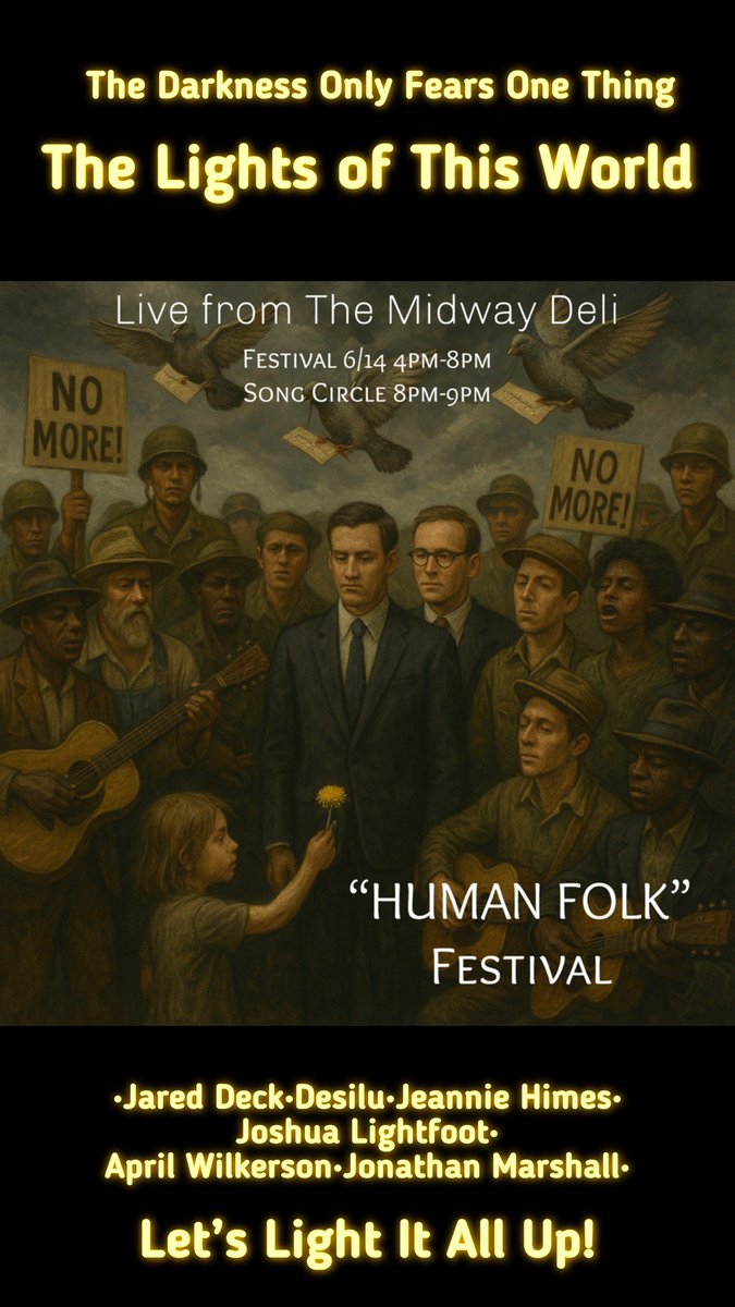 Two shows this weekend!
Friday, 7:30, Clinton Amphitheater
facebook.com/share/16RGJPNA…

Saturday, 7pm, Midway Deli, Norman 
facebook.com/share/1CaKP3Po…