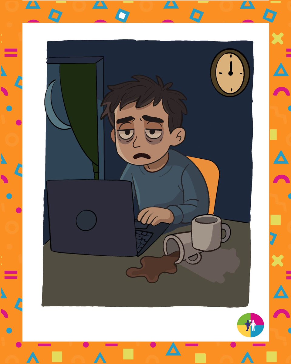 ElBacheBlog's tweet photo. Inspiracion de ultimo minuto, 4 cafes y 20 pestañas abiertas☕️
¡Bienvenidos al modo entrega! 😵‍💫
Cuando tu proyecto ya tiene mas capas que tu vida personal y el archivo se llama"terminado_ahora_si_terminado4.psd". 
¿Cual fue tu record sin dormir para una entrega? 😴💤
#ModoEntrega https://t.co/fmhqsGdL2p