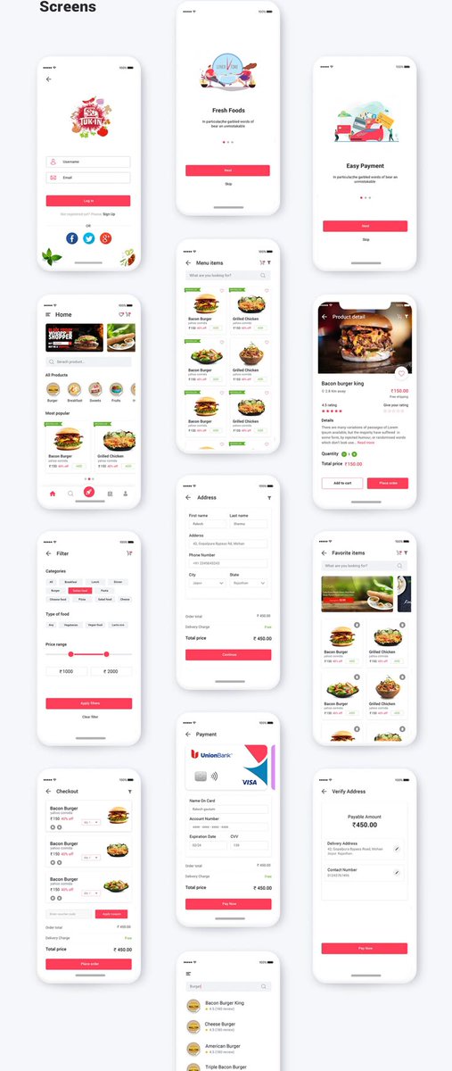 sunday_okec1026's tweet photo. Specializing in UI Design with Figma, I craft clean, user-friendly interfacesโtailored for real impact. Recently focused on restaurant apps, I design intuitive menus, smooth ordering flows, and modern layouts
#UIDesign #Figma #RestaurantApp #UXDesign #MobileAppDesign #FoodTech https://t.co/TVhMxzycX2