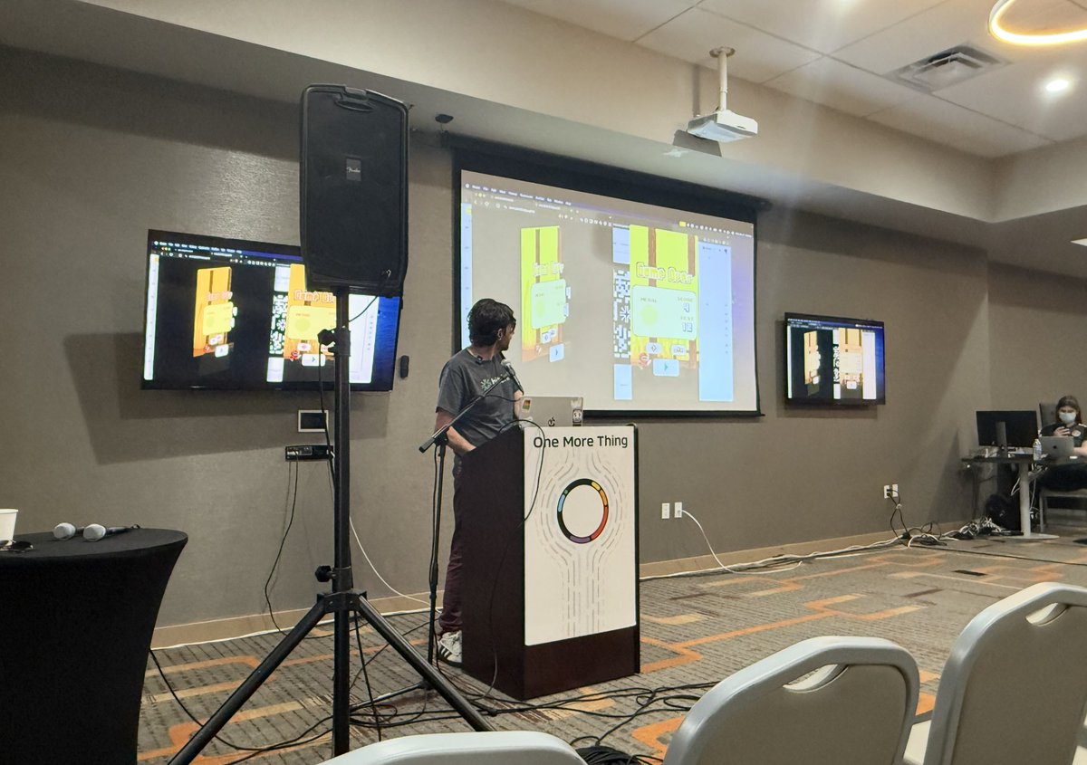 Martin from <a href="/bitdriftio/">bitdrift</a> with a mind-blowing technique for reproducing full screen layouts with an extremely dense and efficient byte format. Super impressive stuff! 🤯 <a href="/omt_conf/">One More Thing Conference</a>
