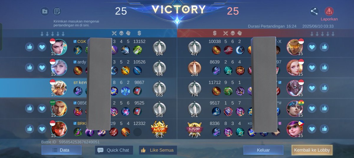 Mortuum03's tweet photo. @mlbbfess draft pick akhir season😇🤏🏼 https://t.co/2mRjakH8rd