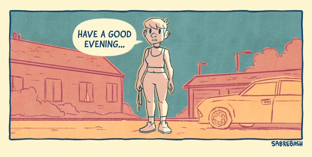 sabrebash's tweet image. An Auspicious Encounter (Based on True Events)
#comics #comic