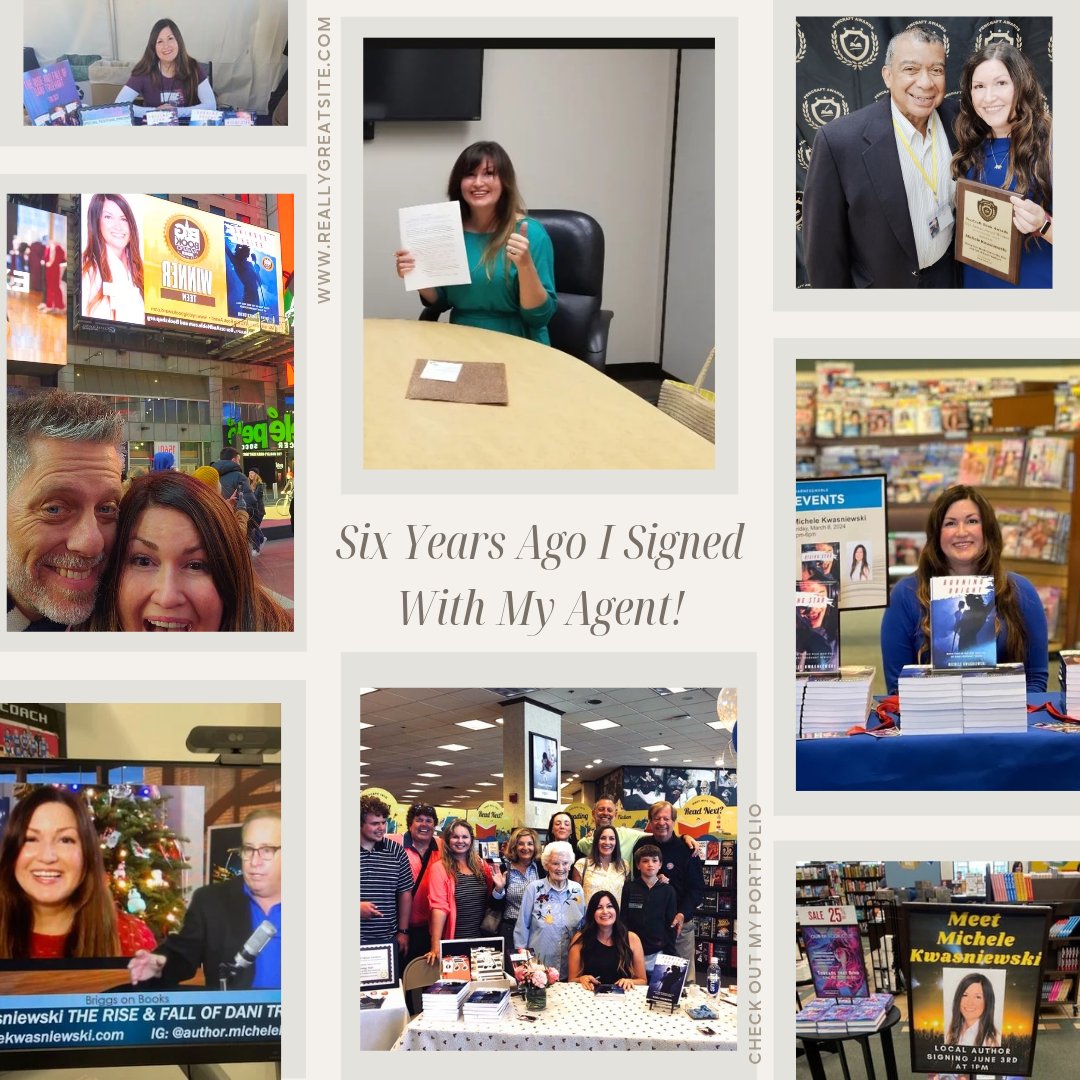 Day 85 &amp; I'm celebrating six years with my wonderful agent!
I can't thank her enough for guiding me on my journey as an author. 
Thanks for believing in my books, Diane!
<a href="/DaisyCatNine/">Daisy</a>
#shoutout #wednesday #authorlife #author #books #thankyou