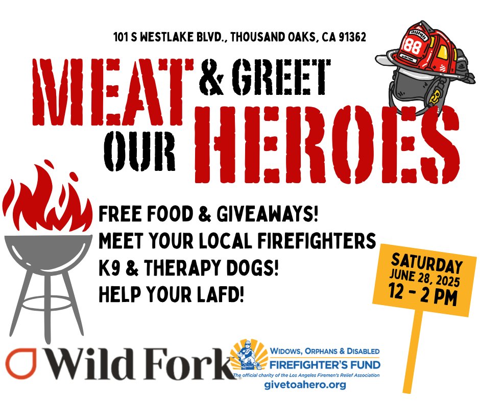 Your local firefighters are headed back to <a href="/WildForkFoods/">Wild Fork Foods</a> on Saturday, June 28th from noon until 2 p.m. Stop by to meet your heroes!